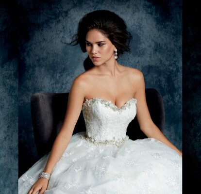 Sapphire by Alfred Angelo collection