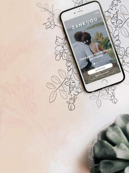 iPhone and Android app for your wedding